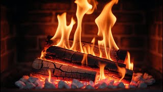 Golden Ember Serenity — Cozy Crackling Fire & Soft Warm Glow for Restful Sleep Ambience