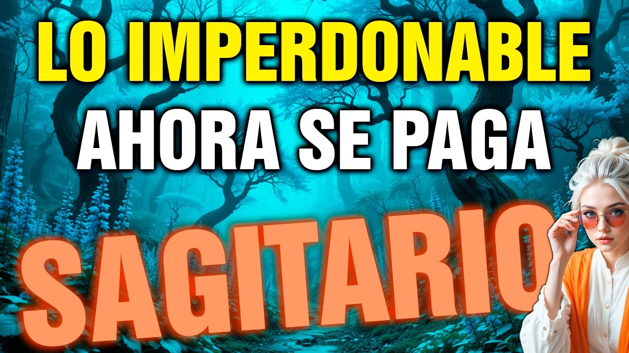 sagitario ⚰️ ESTO NO SE PERDONA… el KARMA GOLPEA donde DUELE 💥
