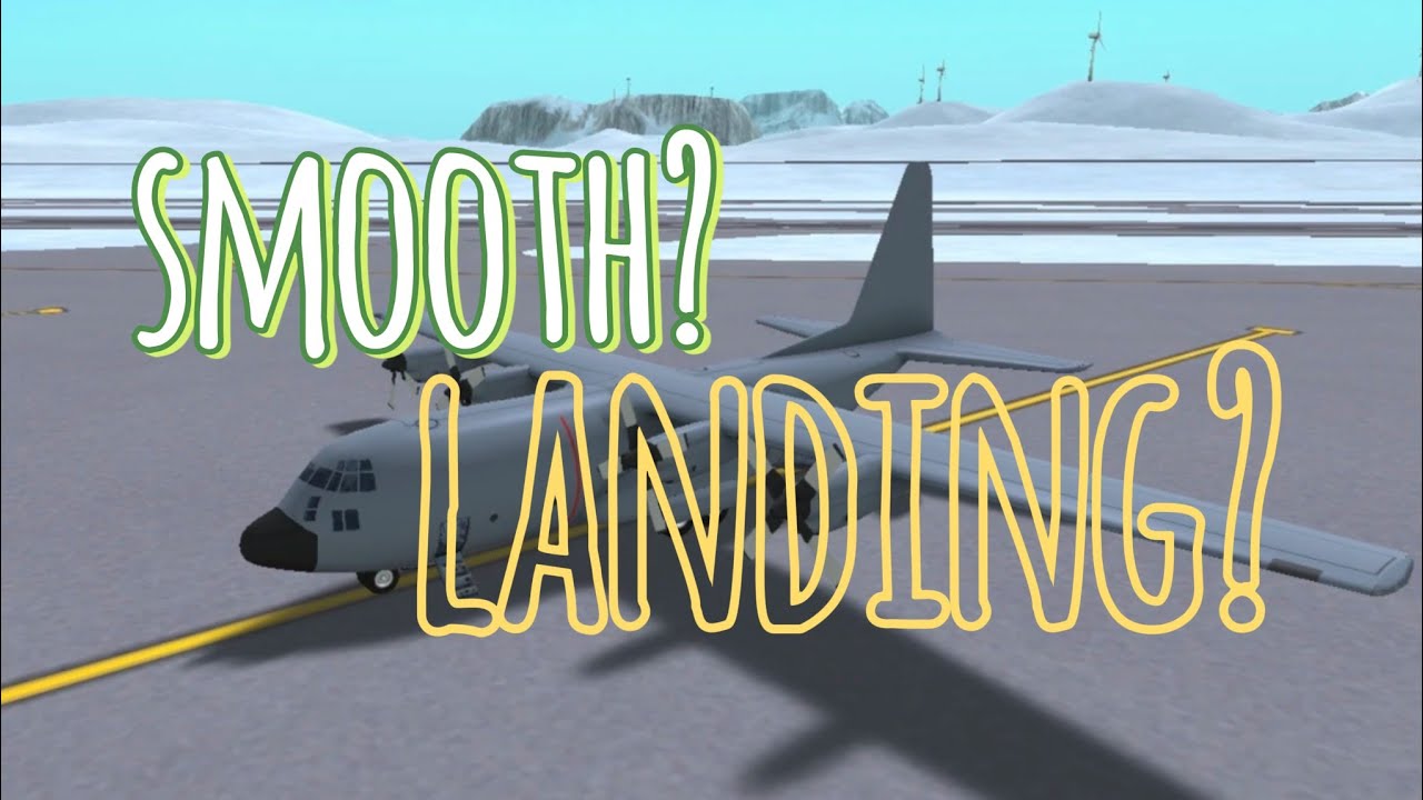 MC-130 smooth landing