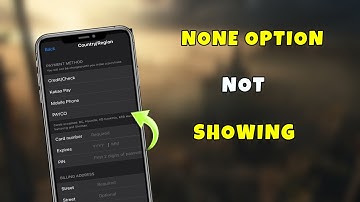 None Option Not Showing🥲 | None Option Not Available in Apple ID | None Option Not Showing in IOS
