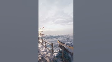 [8K60FPS] Fluid Flux 2.0: Next-Gen Waves Simulation | Unreal Engine