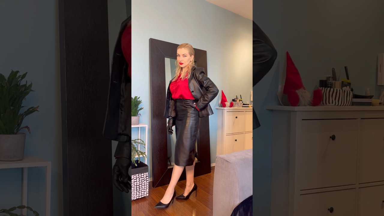 Натуральная кожа и атлас созданы друг для друга ☺️😌 