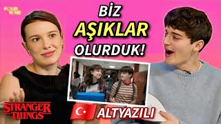 Millie Bobby Brown ve Noah Schnapp Birbirlerini İyi Tanıyor Mu / türkçe altyazılı #strangerthings 