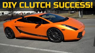 Calibrating the Clutch on our Lamborghini Gallardo Superleggera