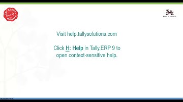 Generate e Way Bill for Invoices Recorded in Tally ERP 9