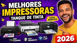 BEST INK TANK PRINTERS 2026 🔥 TOP 5 BEST VALUE (EPSON, HP AND CANON)
