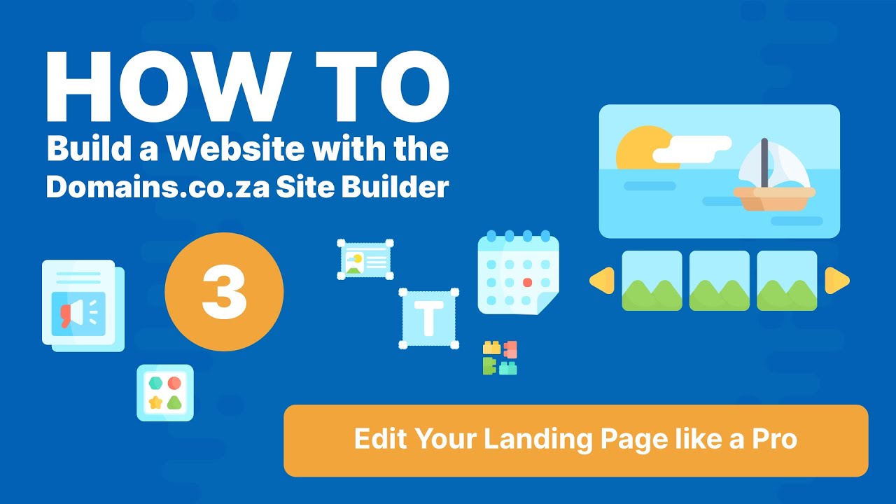 Edit Your Landing Page Like a Pro | Website Builder Tutorial - YouTube