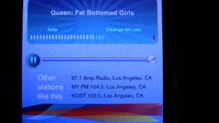 iPod/iPhone App Review: WunderRadio screenshot 4