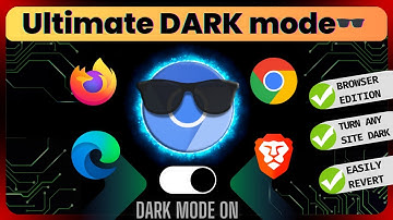 🕶️Turn Sites to Dark Mode Easily | Save Your Eyes (Safe/Tested) ✅