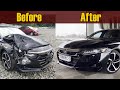 Restoration 2021 Honda Accord was seriously damaged in an accident
