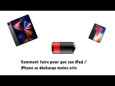 Vidéo: Comment empêcher la batterie de mon iPad de se décharger ?