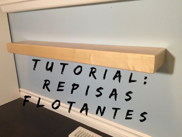 DIY: cómo hacer baldas flotantes para decorar una ventana