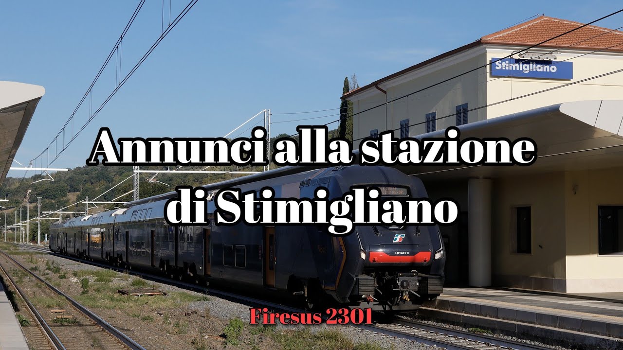 Annunci alla stazione di Stimigliano