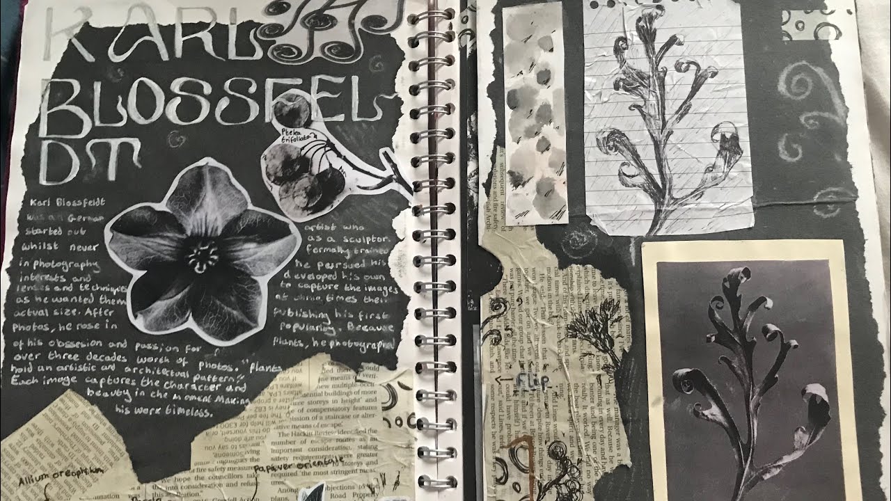 GCSE grade 9 art book #1 walk through! Get better grades