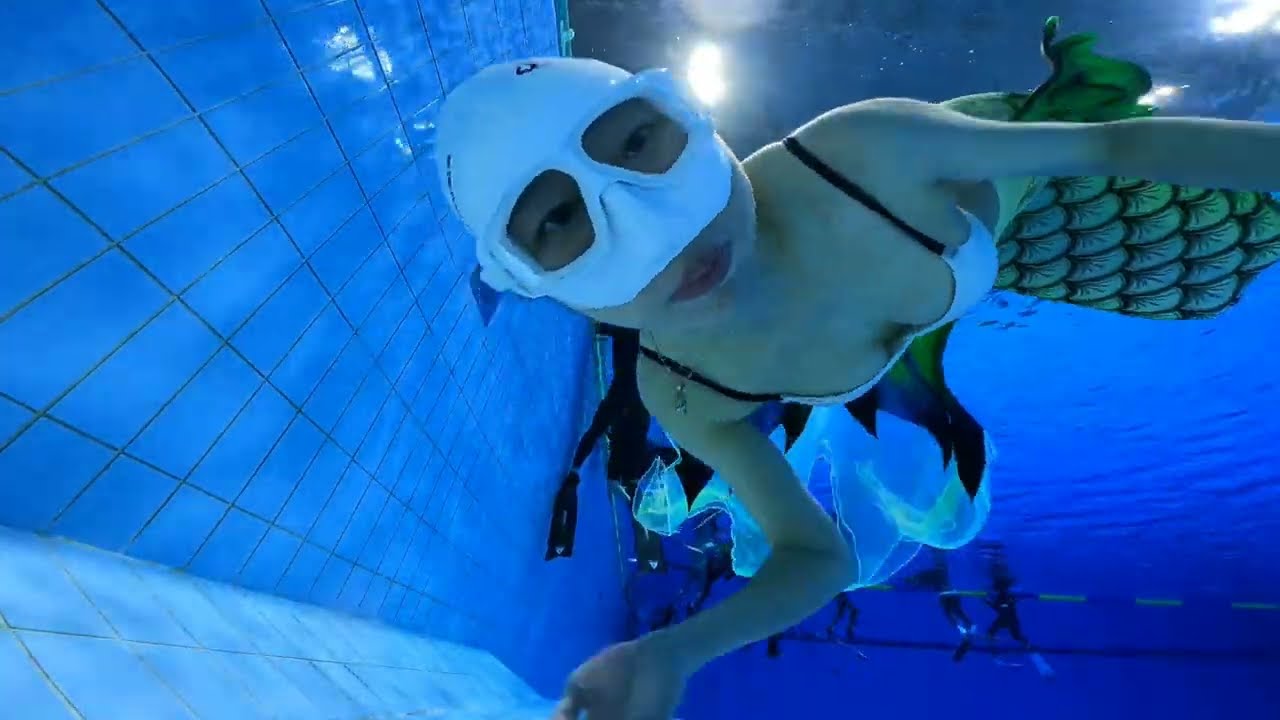 머메이드핀을 질럿는데 몸이 고장낫어요😭 머메이드연습 같이 해요