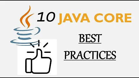 10 Java Core Best Practices