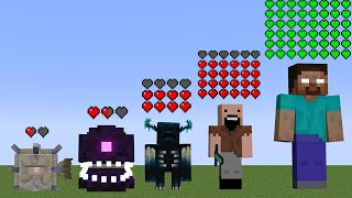 All of your All Minecraft Bosses and Herobrine questions in 1 hour - BIG compilation