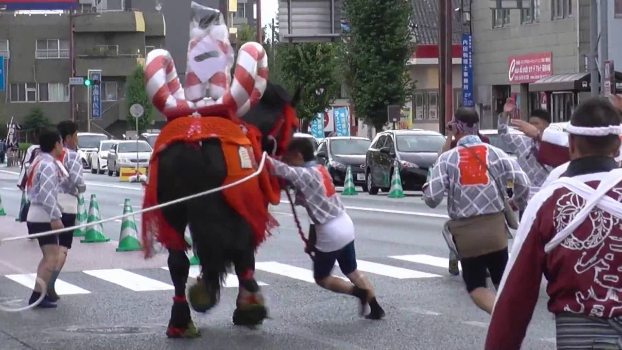 平成２８年 藤崎八旛宮 飾り馬一番 ７番馬 Youtube
