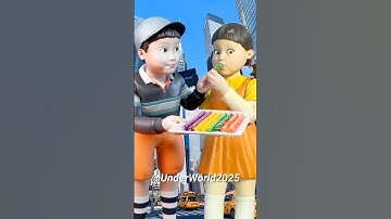 Squid Game AI NERDS ROPE JELLY ASMR #squidgame #squidgame2 #ai #asmr