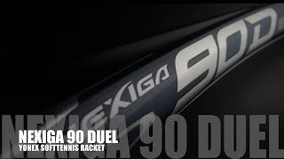 【YONEX】 ソフトテニスラケット NEXIGA 90 DUEL ~2018年2月発売~ 【ヨネックス】