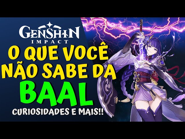 Genshin Impact: Vazamentos da Versão 2.1 revela Baal, a Arconte Electro