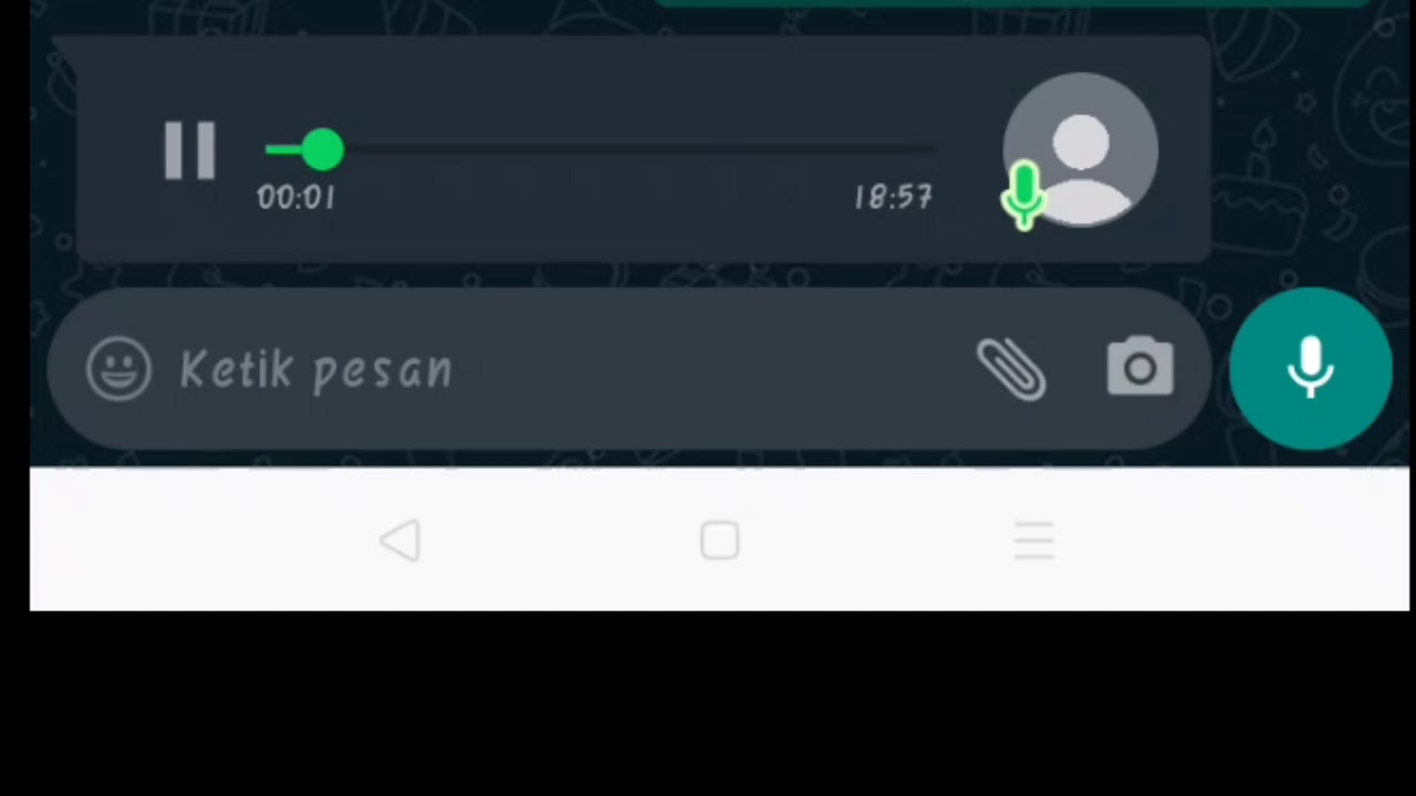 Voice note so sweet bikin baper