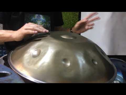E Eternity scale handpan, stainless steel