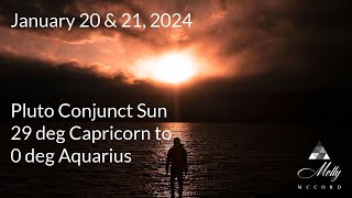 WOW! Pluto Conjunct Sun From Capricorn Into Aquarius - Big Consciousness Shift - 2024 Astrology