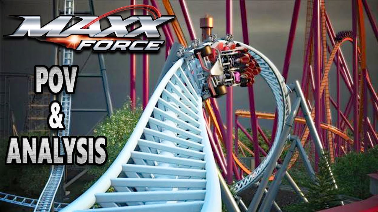 Maxx Force Analysis, Review, & POV Breakdown. 2019 S&S Launch Coaster At Six Flags Great America
