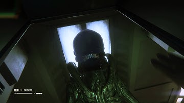 Alien isolation, hidden in locker room 2