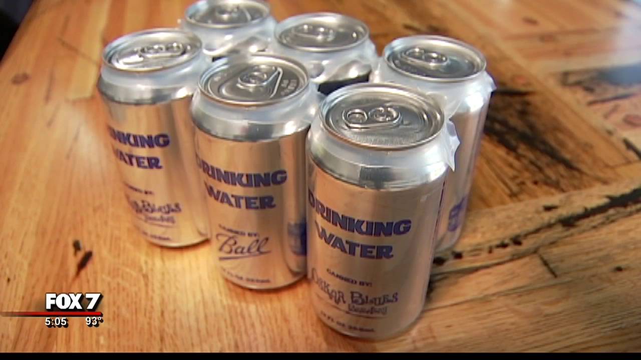 Brewery to make 2 million cans of water for disaster victims