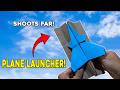 Paper Airplane Launcher That Shoots Far! Easy DIY Tutorial