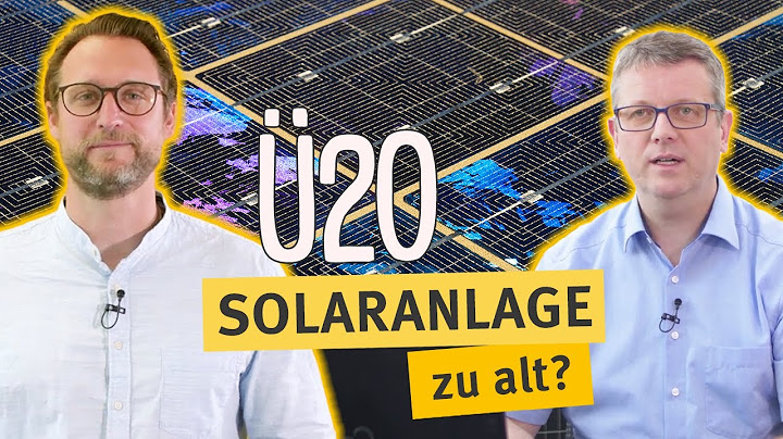 Was tun mit der SOLARANLAGE nach 20 JAHREN EEG? 🧐 Ü20 Photovoltaik 🔋 Nutze deine Sonnenseite ☀