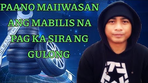 PAANO MAIIWASAN ANG MABILIS NA PAG KA SIRA NG GULONG ll OUTKAZT MEKANIK