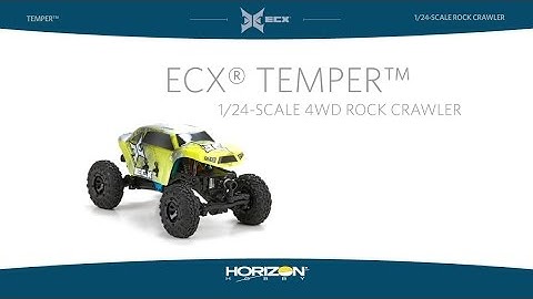 ECX 1/24-scale Temper Rock Crawler