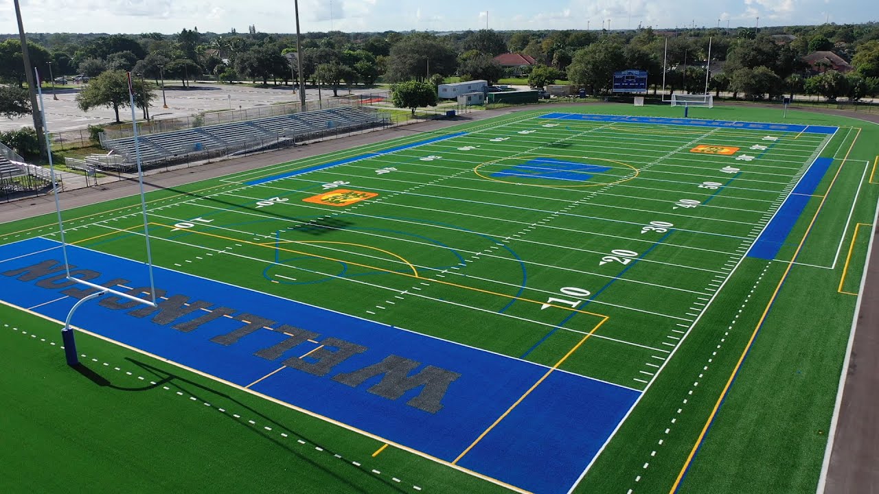 Wellington High School Sports Complex Football Stadium Completed YouTube