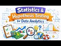 Day 5: Statistics & Hypothesis Testing for Data Analytics | Explained Simply