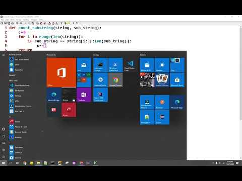 HackerRank Python Problem "Find a String" || Competitive Programing With Python @Codolearn