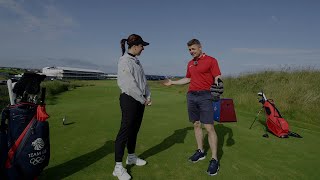 One Club Challenge - Aig Womens Open Winner Georgia Hall Versus Brian Odriscoll