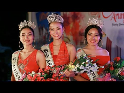 Miss Arunachal 2019  Winners  Top 20