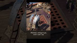 be raring to do something — Divinity: Original Sin 2 dialogue scene