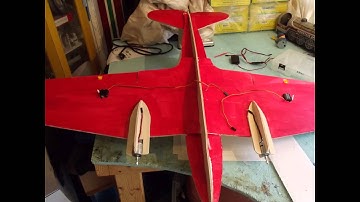 RC 4CH Foamie Airplane DC-3 / C-47 Build and Maiden Flight