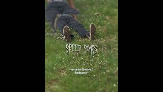 Mayores speed up song (Becky G - Badbunny) Resimi