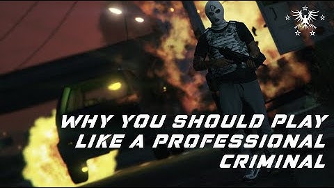 GTA Online | PROFESSIONAL CRIMINAL | Rockstar Editor | Action Replay Cinematic | PS4