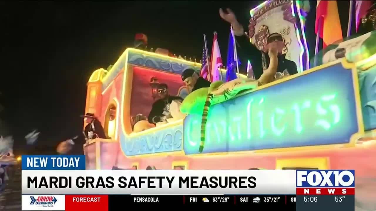Mobile police prepare safety measures for Mardi Gras celebrations