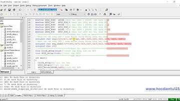 STM8|Phần 2.1-Một LED 7 đoạn giao tiếp với STM8S105C6 sáng 0 đến 9/STM8 with 7 seg