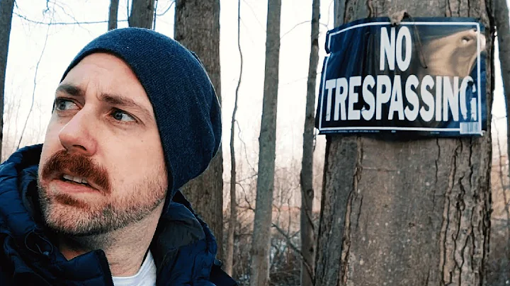 I secretly camped on POSTED land for 2 nights | Sn...