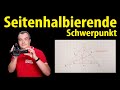 Seitenhalbierende konstruieren  schwerpunkt  lehrerschmidt