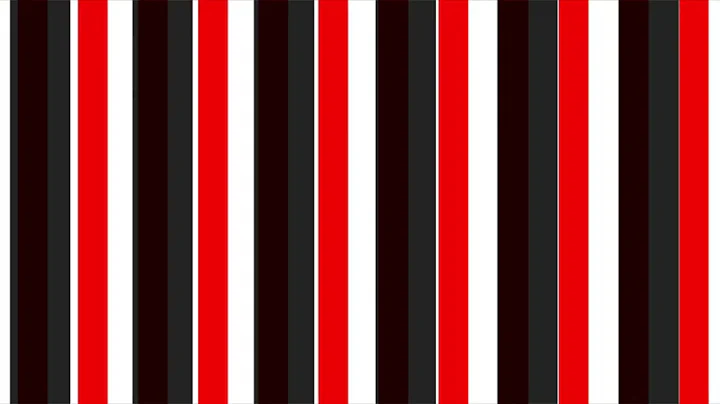 Optokinetic Stripes Red & Black Moving in Opposite Directions