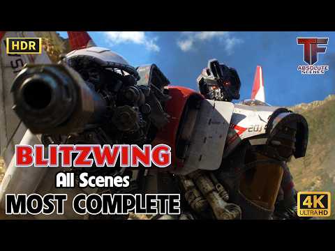 BLITZWING All Scenes IMAX 4K HDR (MOST COMPLETE) - Transformers: Bumblebee 2018